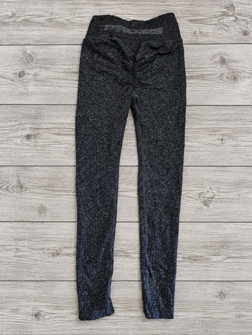 Prozis High Waisted Scrunch Butt Seamless Leggings Black Gray Gym Size Small - Picture 2 of 5